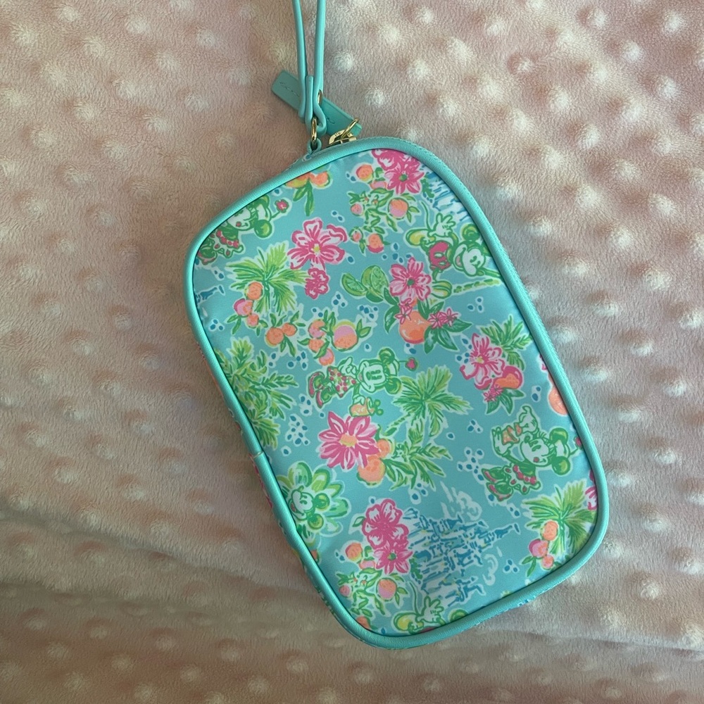 Lilly Pulitzer x Disney Wristlet